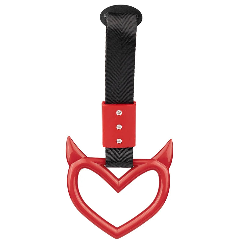 🔧 Heart-Shaped JDM Tsurikawa Handle Ring – Drift with Style! 💖