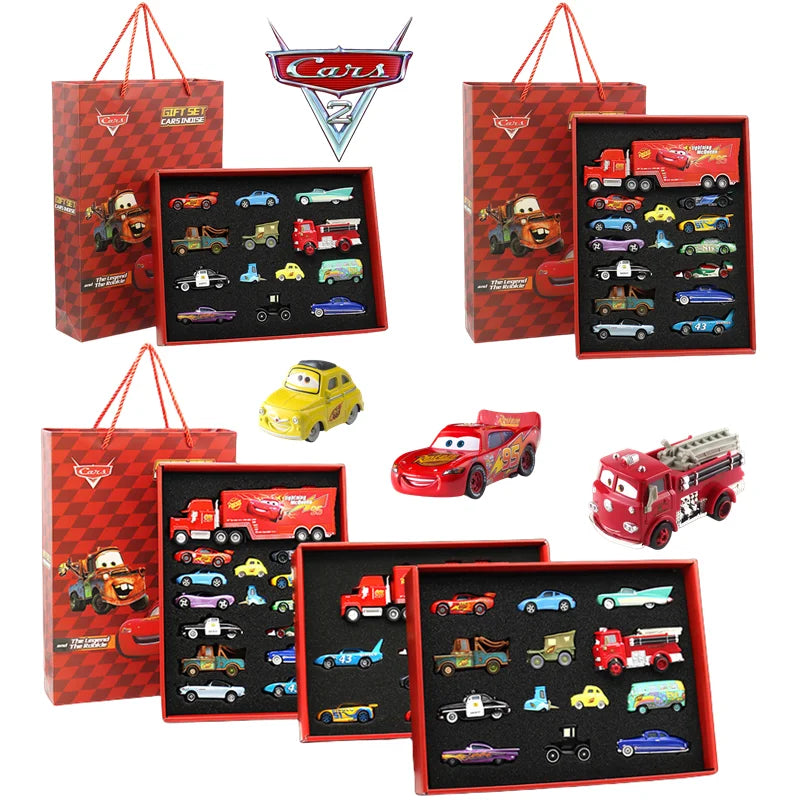 🚗 Disney Pixar Cars 3 Diecast Set – Lightning McQueen & Friends 🏁