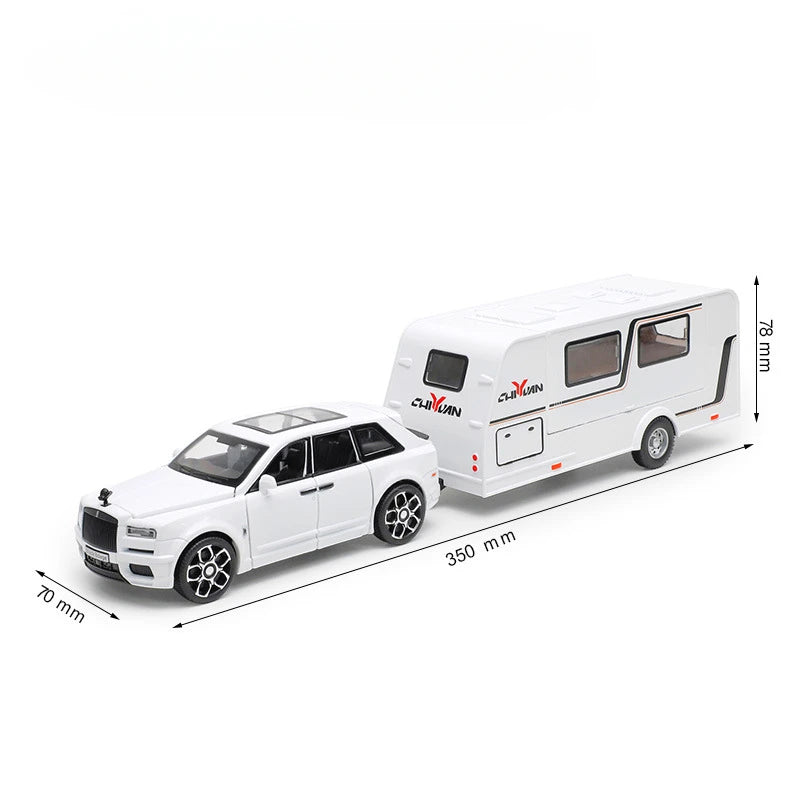 🚙 1:32 Rolls-Royce Cullinan RV Model Car – Luxury Adventure Edition 🌄