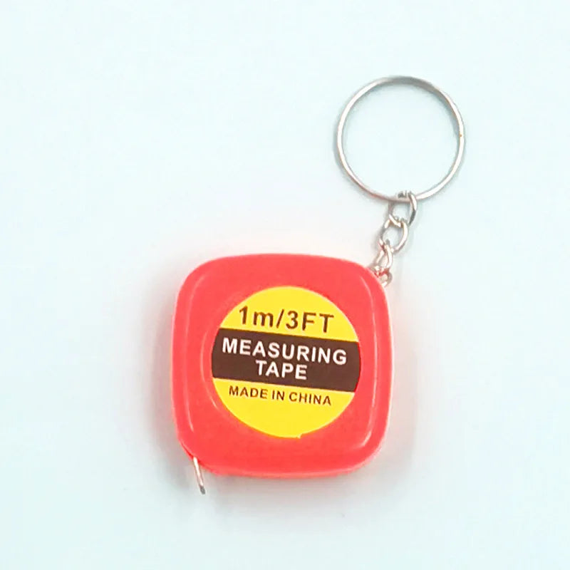 📏 Mini Tape Measure Keychain – Dual Side Metric & Inch 🎯