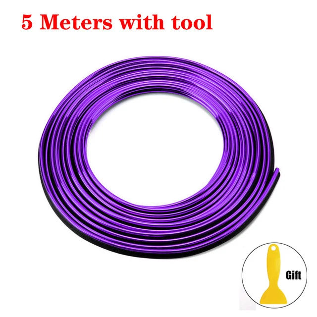 🚗 Universal Car Interior Trim Strips – Style That Bends With You! ✨