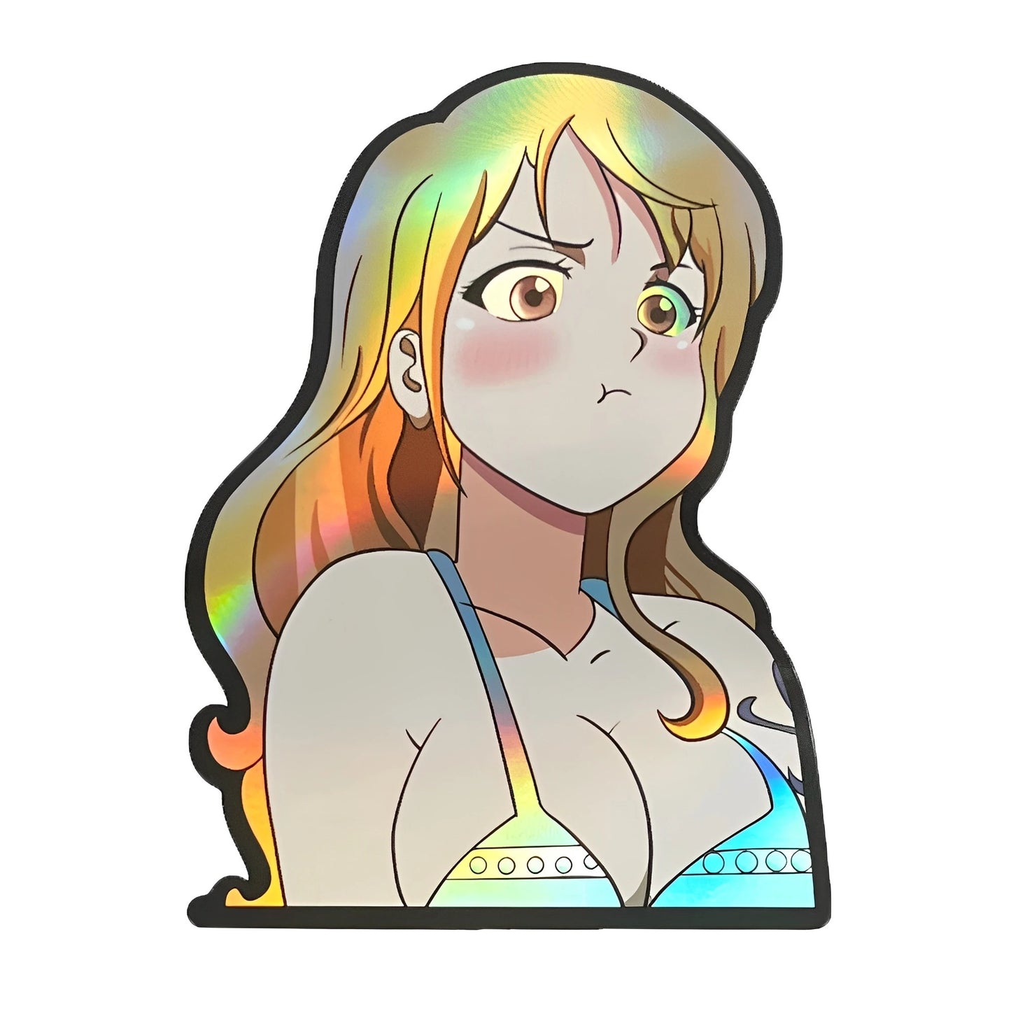 🌈✨ Anime Holographic Sticker Pack – Epic Edition! ✨🌈