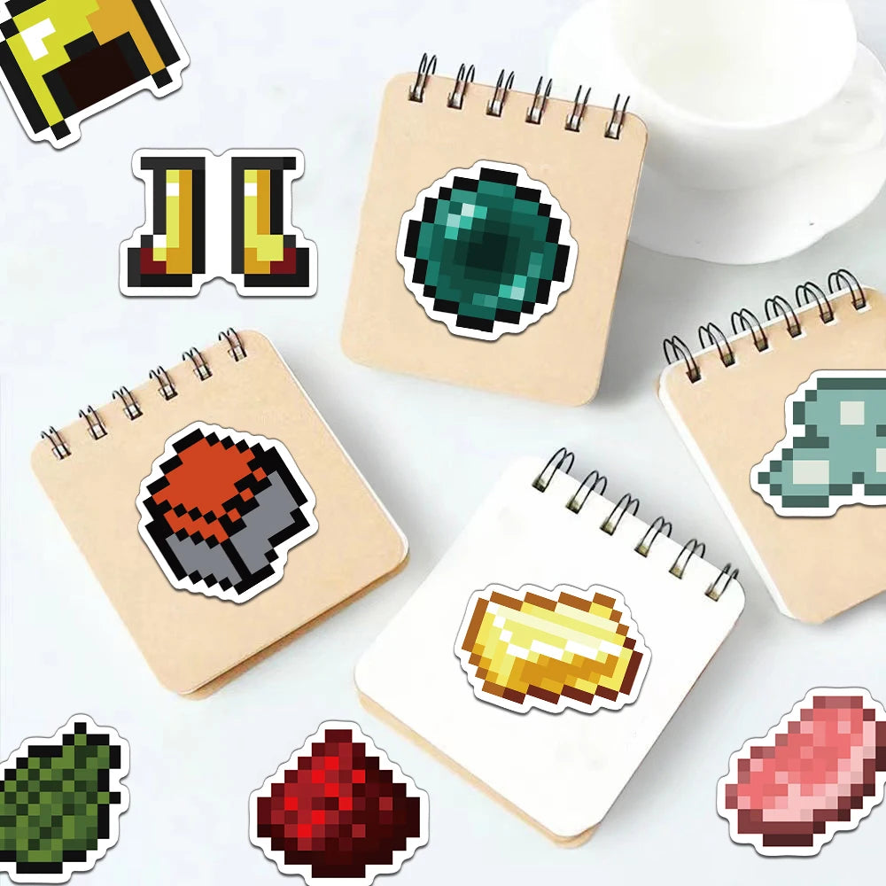 🎮✨ PixelCraft Sticker Pack 🧩🪄