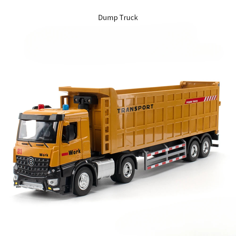 Heavy Duty Blue Dump Truck Toy 🚛🔧 | Realistic Tipper Action for Kids