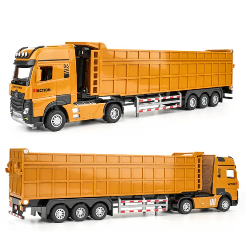 🚛 CNTR Express Blue Container Truck – 1:50 Scale Diecast Model