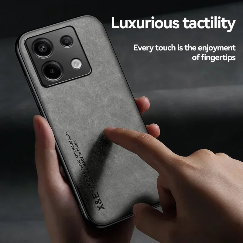 Luxury Magnetic Car Mount Phone Case – Built-In Holder & Full Protection 🚗📱