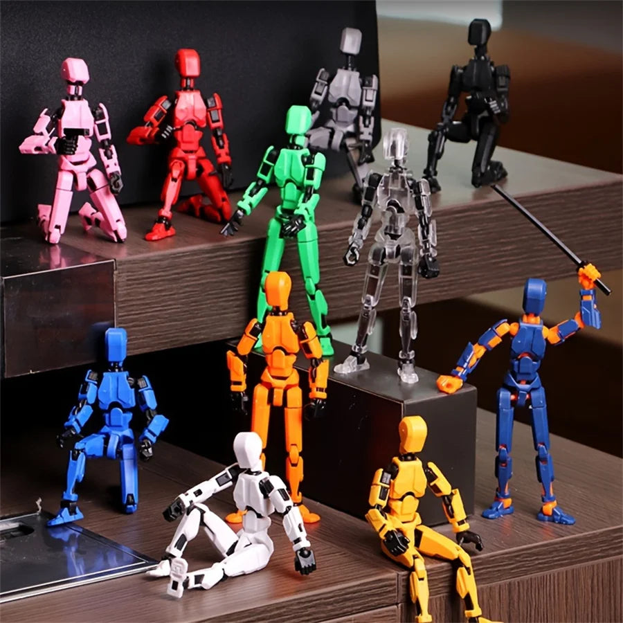 🦾 Poseable Action Figure – Creative Desk Buddy