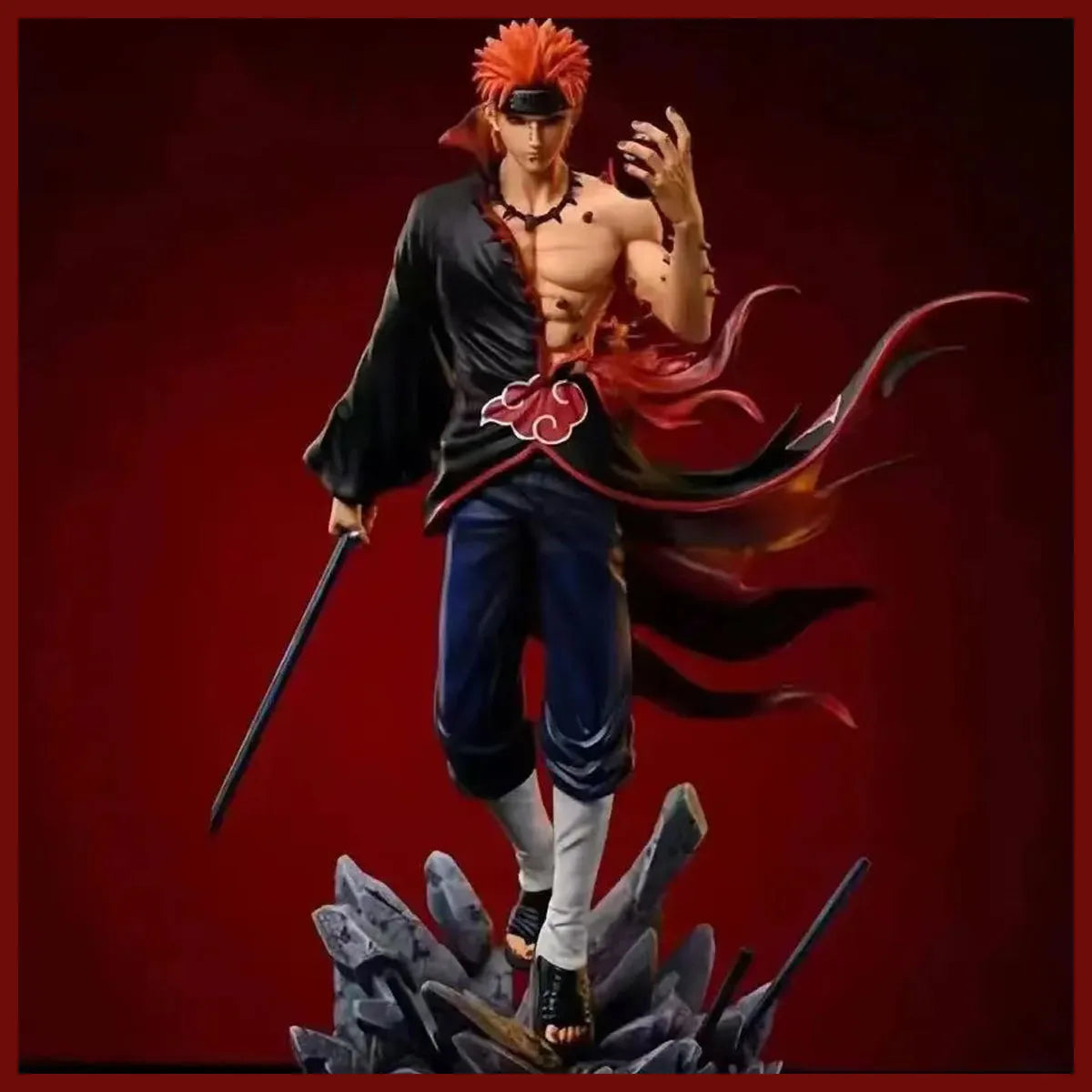 🍃 Naruto Anime Figure – 23cm PVC Collectible Statue