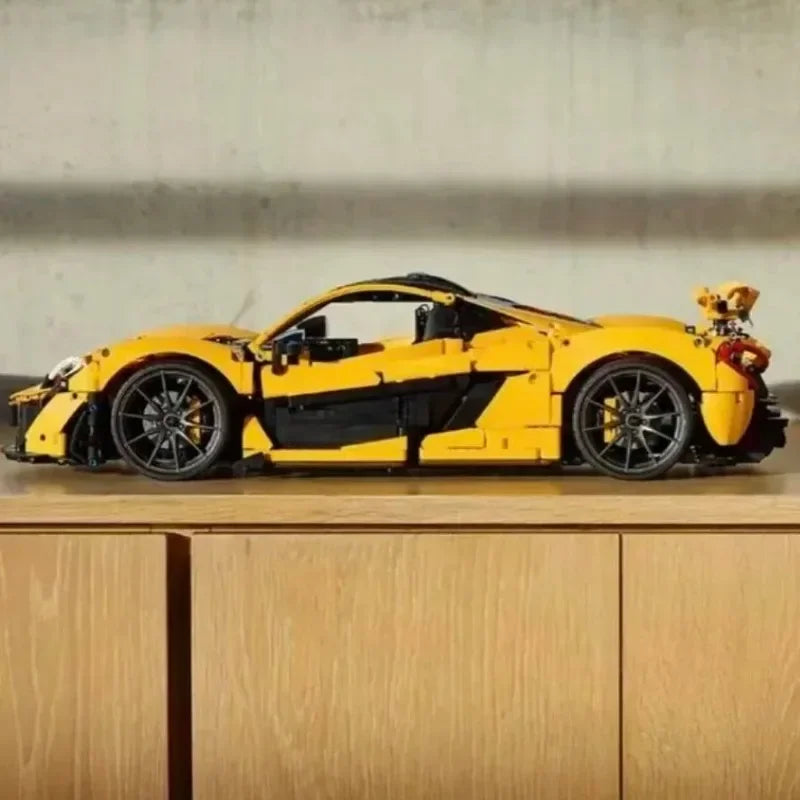🏁 3893PCS McLaren P1 Supercar Building Kit (42172 Compatible)