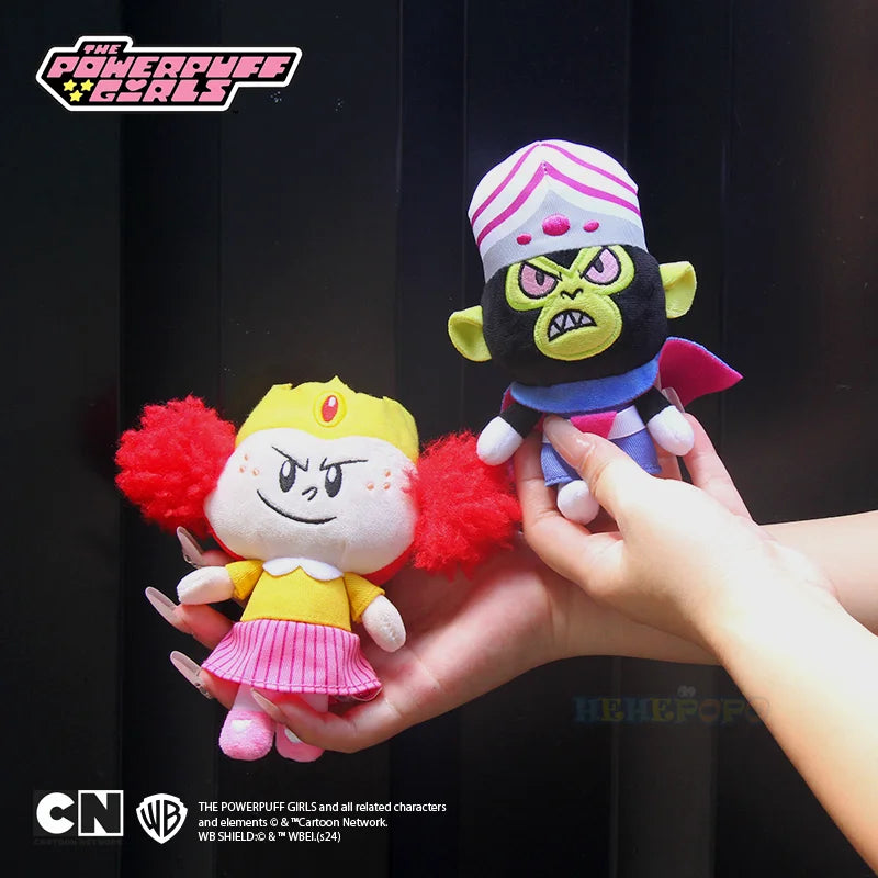 🧸 Powerpuff Girls Plush Keychains – Cartoon Heroes on the Go! 💥