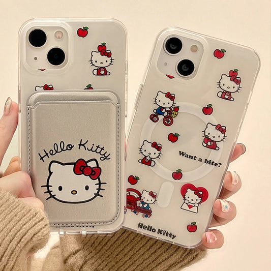 🍎 Hello Kitty Clear Case – Sweet & Fun Protection for iPhone