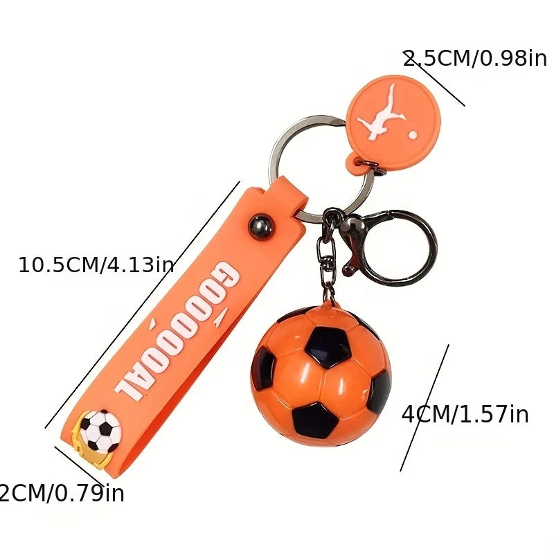 🏆 Football Keychain – “GOOOOAL!” Edition