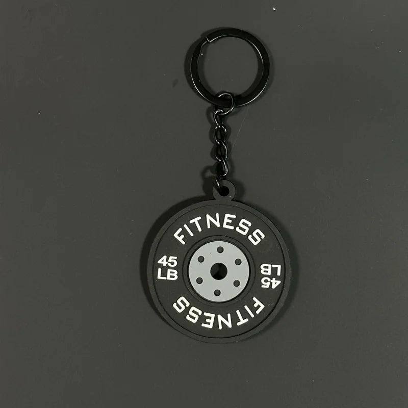 💪 DIY Silicone Barbell Keychain – Fitness Accessory for Gym Lovers 🏋️‍♂️