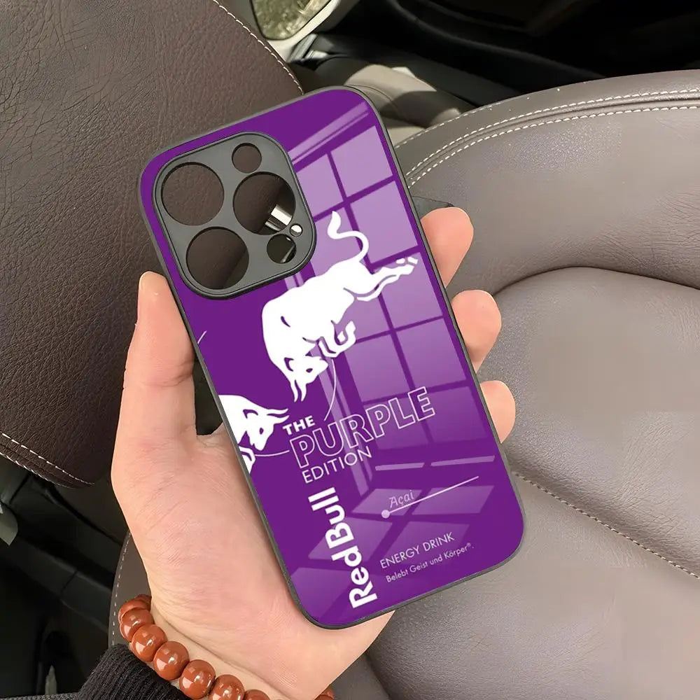Red Bull Themed iPhone Cases 🐂💥 – Summer & Spring Editions!