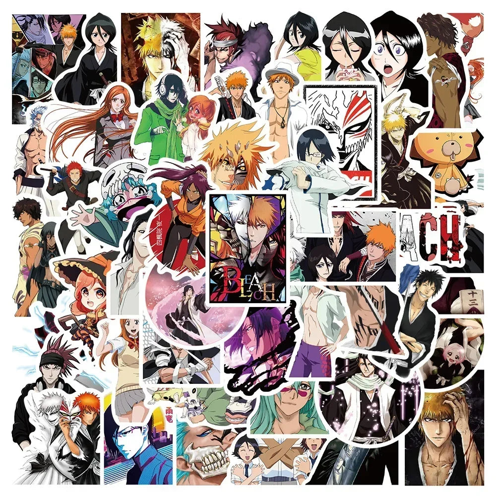 🎉✨ Mega Anime & Gaming Sticker Bundle – 50pcs ✨🎉
