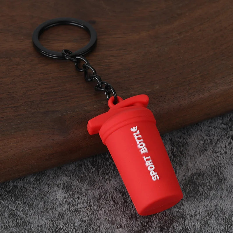 Gym Keychain Collection – Kettlebell, Dumbbell & Weight Plate Keychains