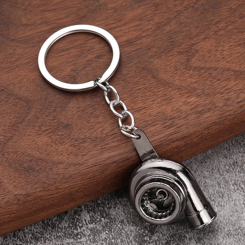 Turbocharger Keychain 🔧🚗 – For True Car Enthusiasts!