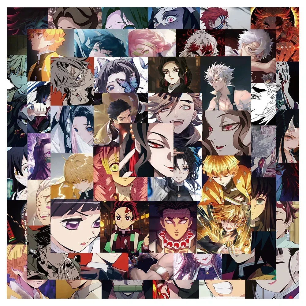 🎉✨ Mega Anime & Gaming Sticker Bundle – 50pcs ✨🎉