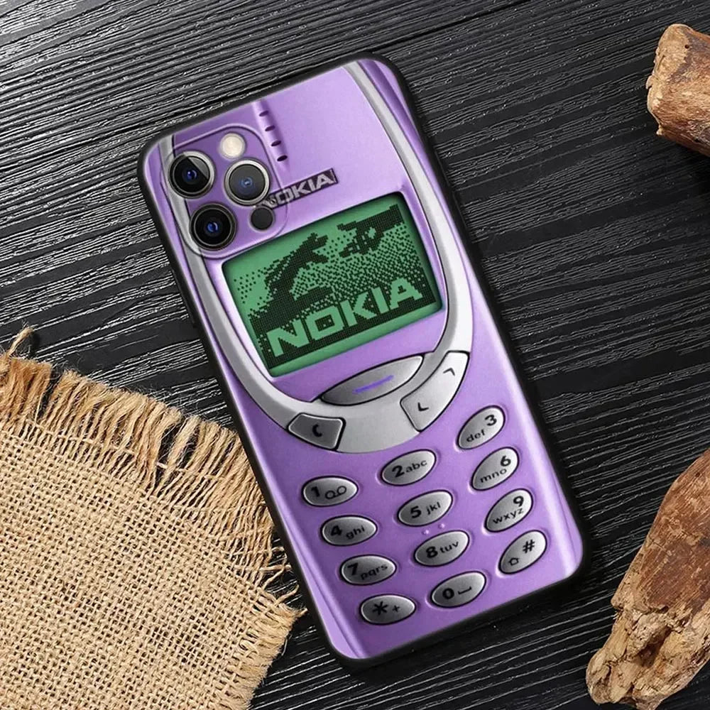 📱 Retro Cell Phone Style iPhone Case – Classic Mobile Series