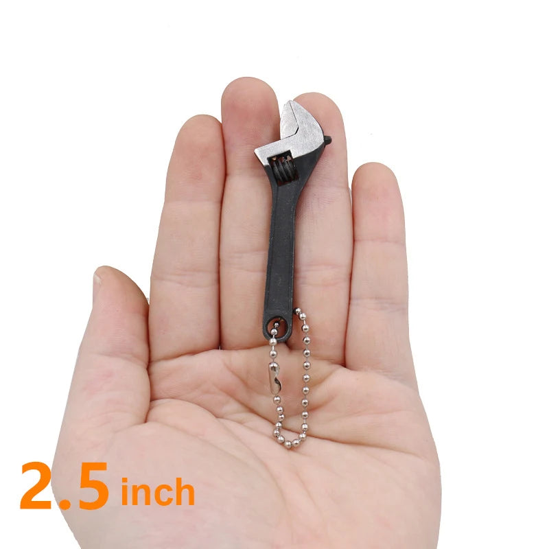 🔧 Mini Adjustable Wrench Keychain – Pocket Tool for Quick Fixes 🛠️