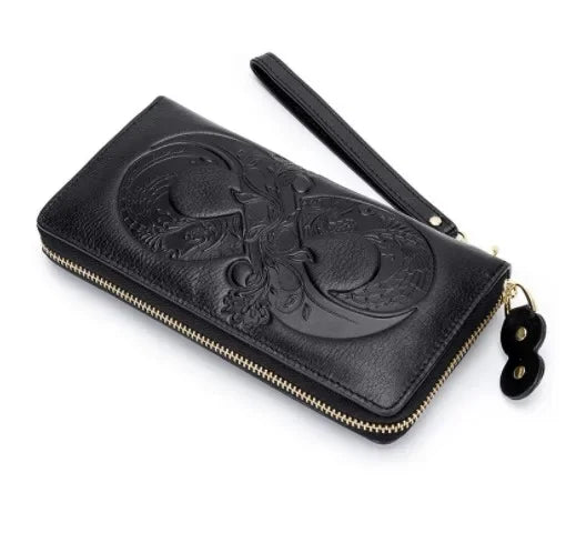 👜 Elegant Women's Luxury Leather Purse – High-Quality Handbag & Wallet