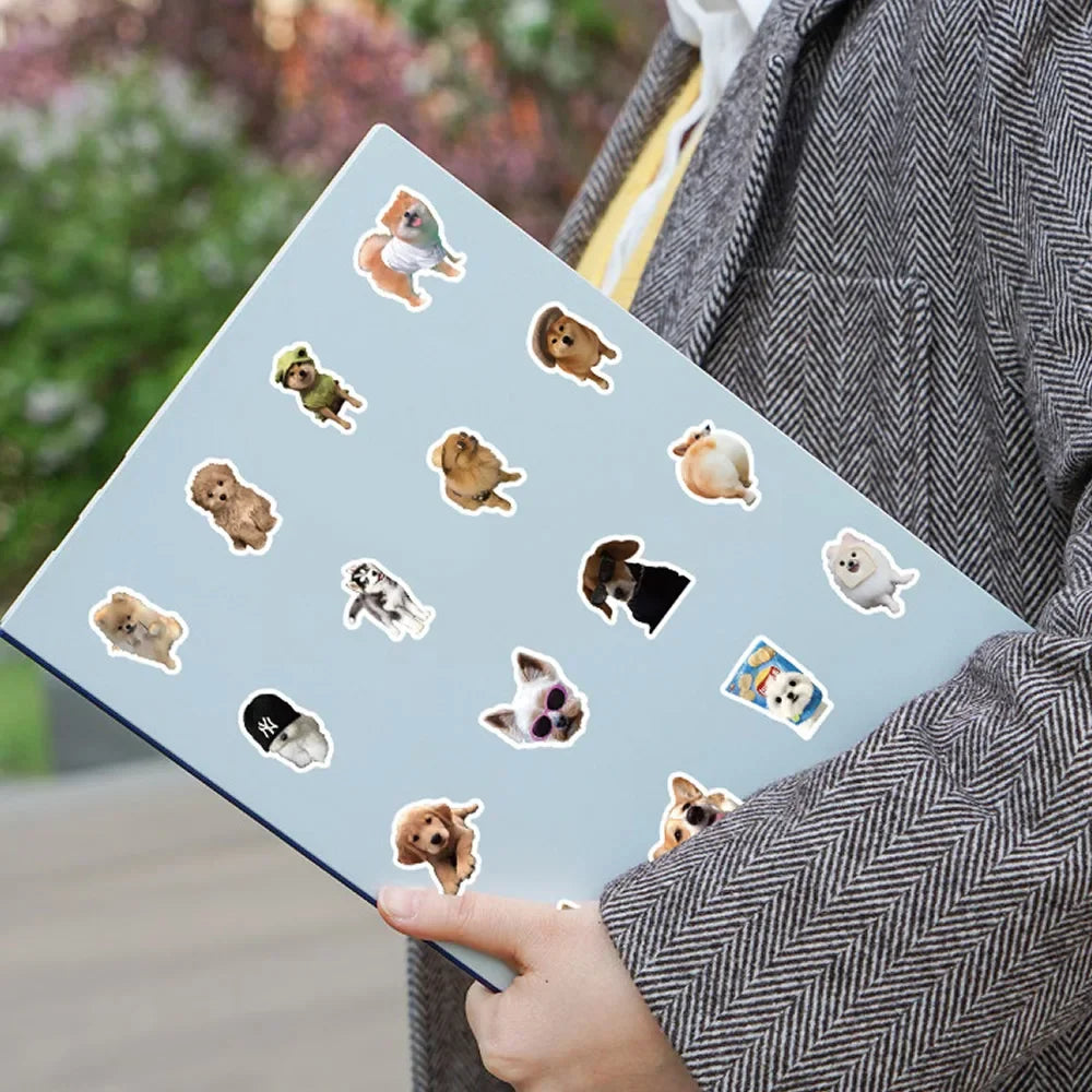 🐾 Cute Dog Sticker Pack – 10/50/100pcs of Pure Pup Joy! 🐶✨