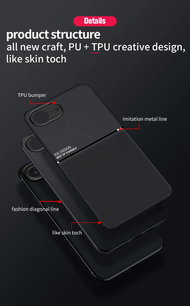 🖤📱 Premium Shockproof Phone Case – Slim & Stylish
