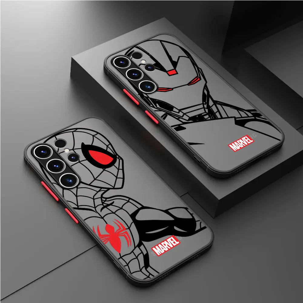 🛡️ Marvel Shockproof Phone Case for Samsung Galaxy S Series