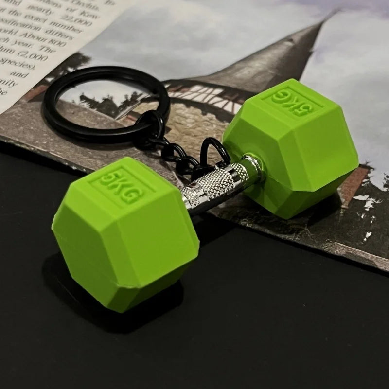 💪 DIY Silicone Barbell Keychain – Fitness Accessory for Gym Lovers 🏋️‍♂️