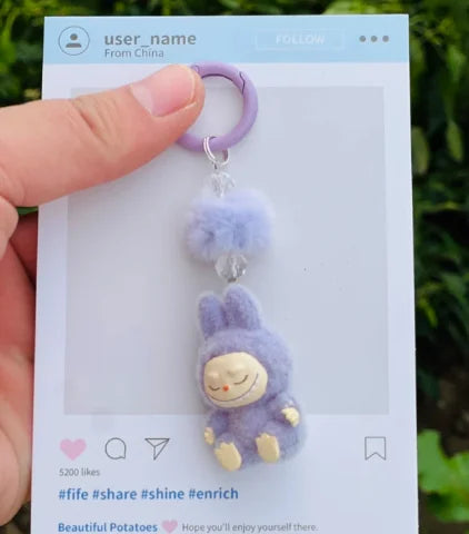 👑✨ Royal Cutie Keychains 🧸💖🌈