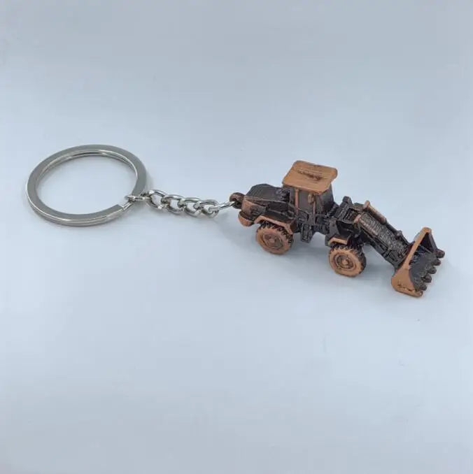 🚧 Mini Excavator Keychain – Perfect Gift for Construction Lovers