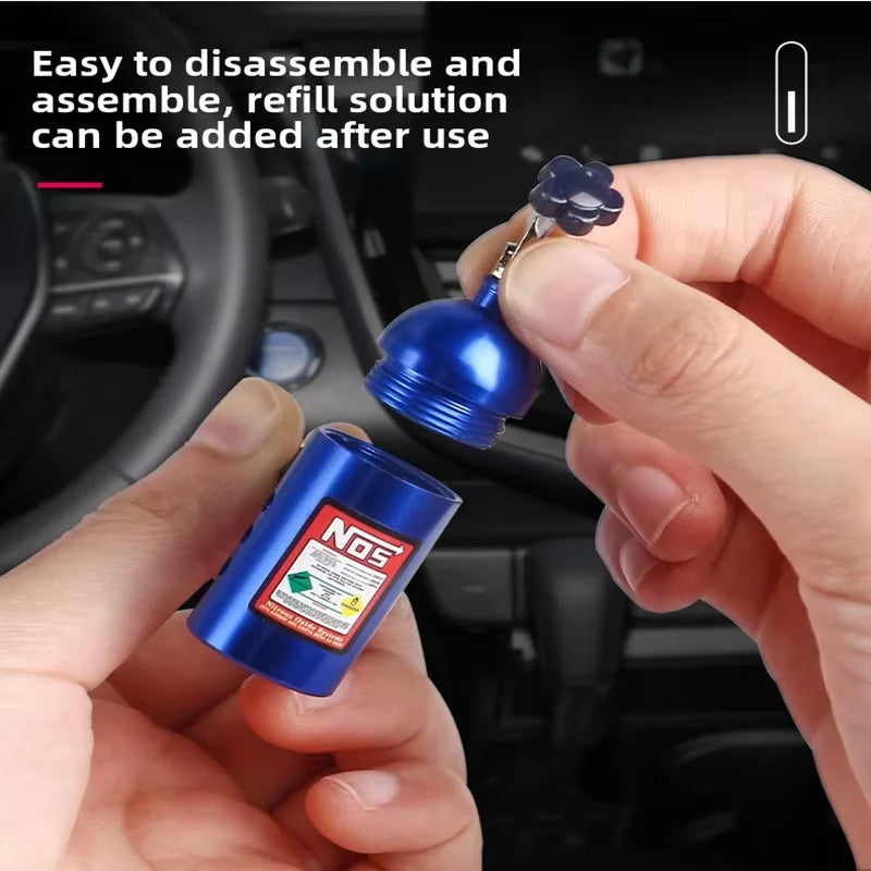 🚀 Car NOS Style Air Freshener – Sporty Design & Fresh Scent 🌬️