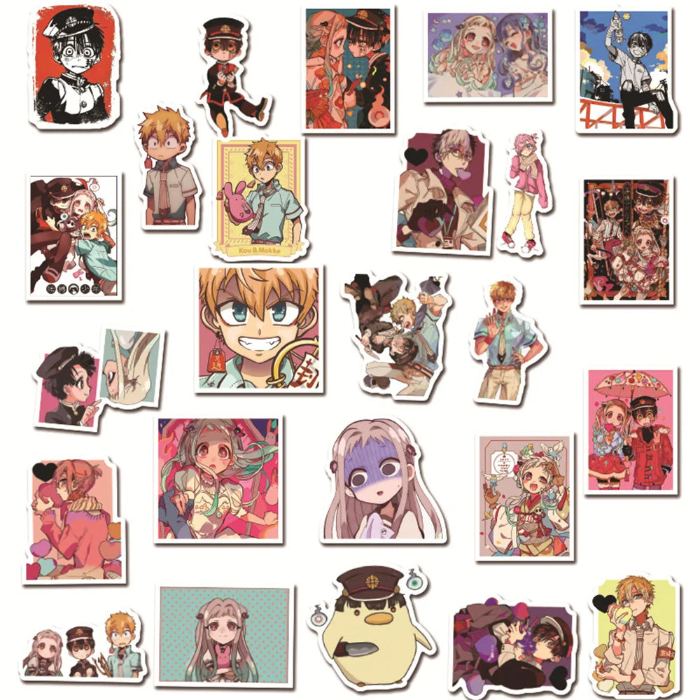 ✨💖 Ultimate Anime Girl Aesthetic Sticker Waterproof Pack 50pcs💖✨