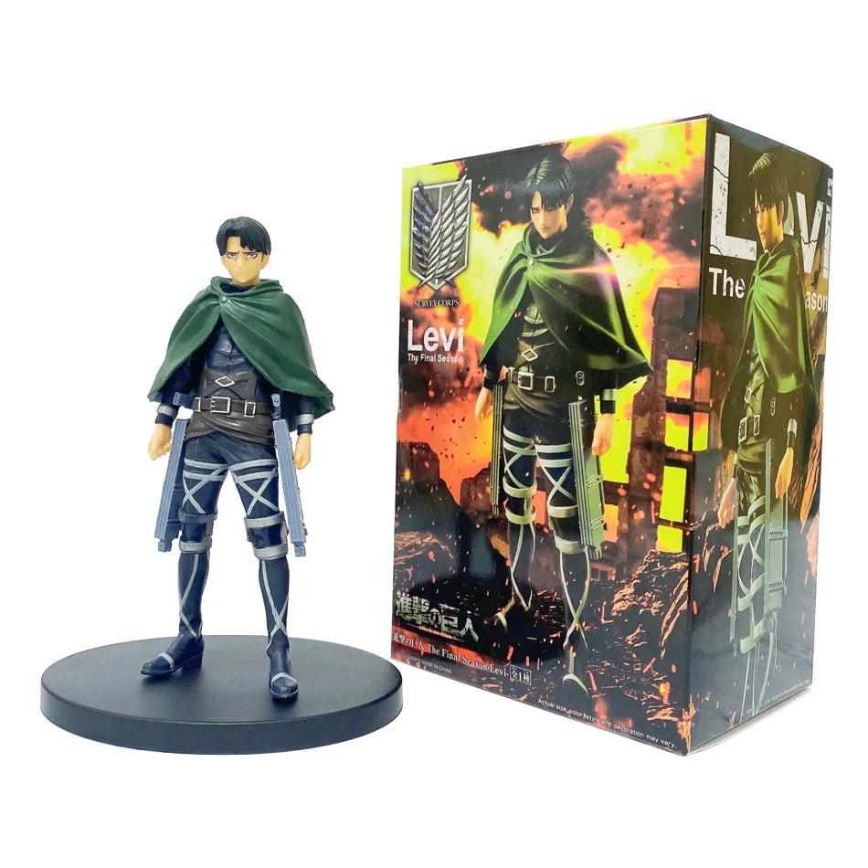 🗡️ Attack on Titan – Levi Ackerman Elite Action Figure (16 cm) 💥