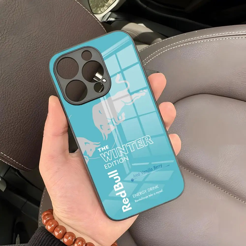 Red Bull Themed iPhone Cases 🐂💥 – Summer & Spring Editions!