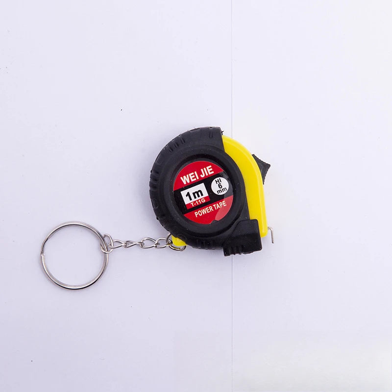 📏 Mini Tape Measure Keychain – Dual Side Metric & Inch 🎯