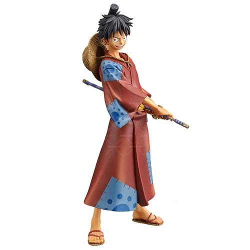 🏴‍☠️ One Piece Wano Arc Figures – Luffy, Zoro, Nami & Chopper (18cm)