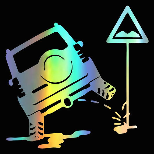 🚙 Funny “Jeep Is Peeing” Car Sticker – Creative Auto Decal for Laughs 😂
