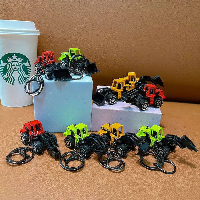 🚜 Construction Vehicle Keychain – Built for Fun &amp; Style!