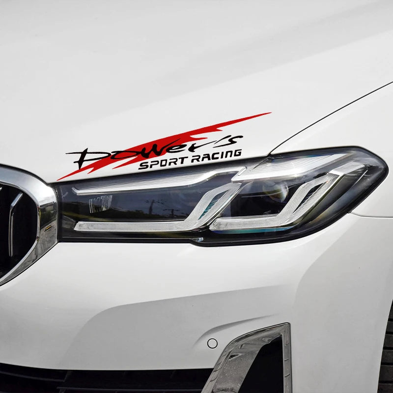 🔥 Power Sport Racing Car Sticker – High-Speed Style for Your Ride 🏁