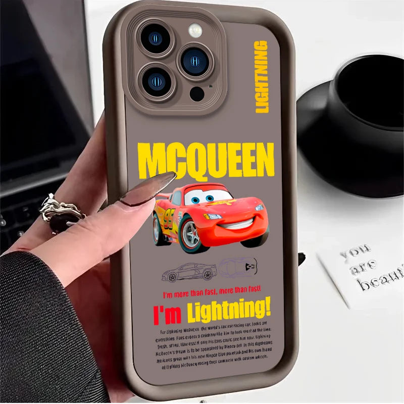 Lightning McQueen & Sally iPhone Case – Speed Meets Style! ⚡📱
