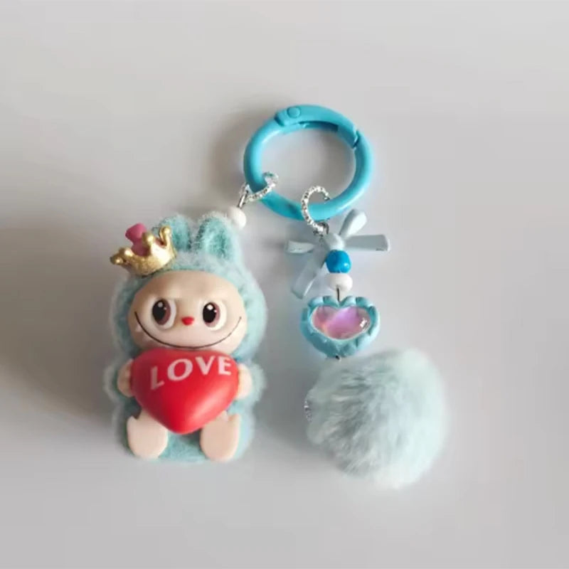 👑✨ Royal Cutie Keychains 🧸💖🌈