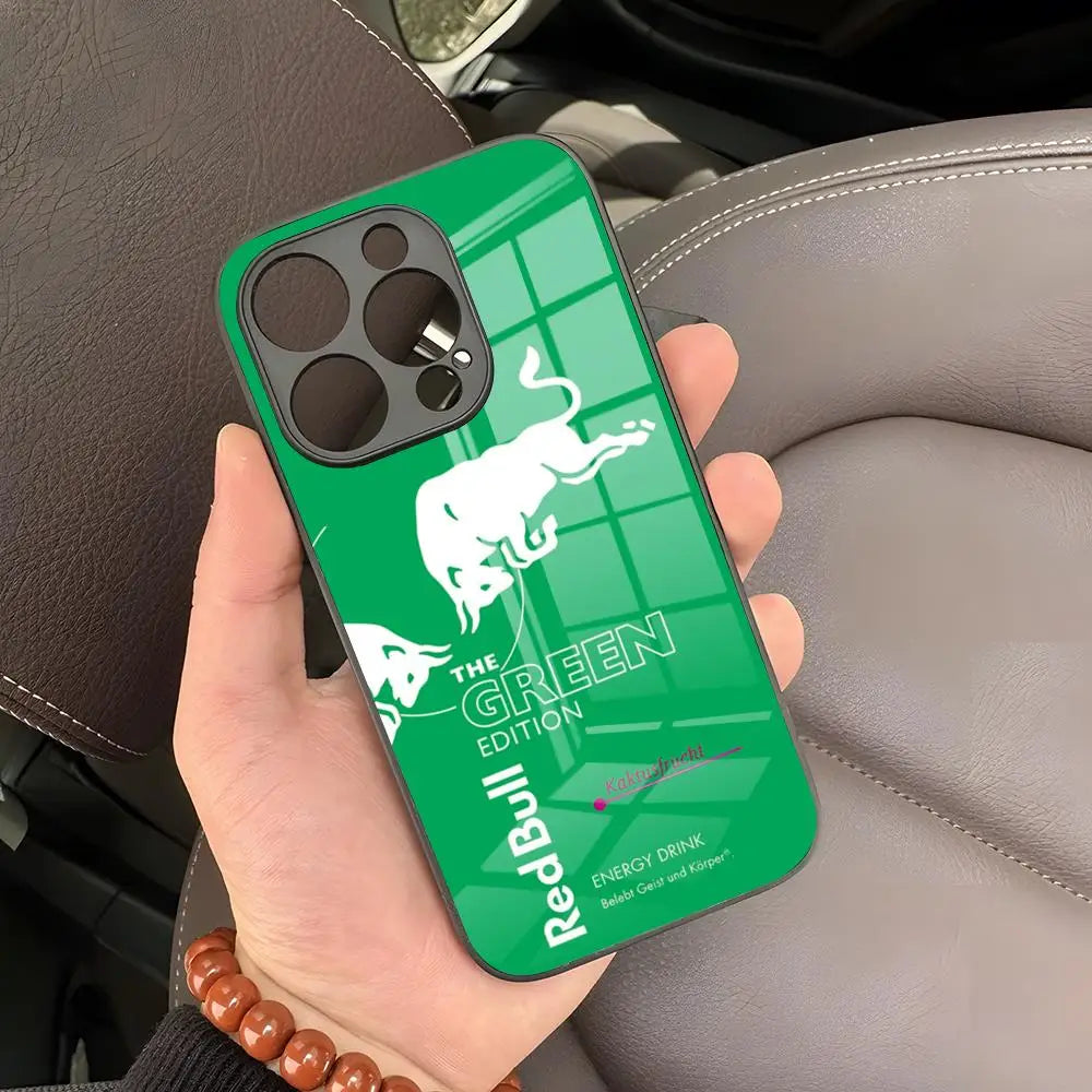 Red Bull Themed iPhone Cases 🐂💥 – Summer & Spring Editions!