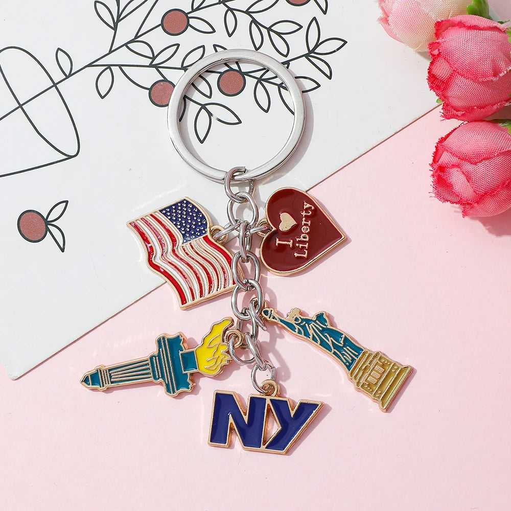 🗽✨ New York City Souvenir Keychain 🗽❤️