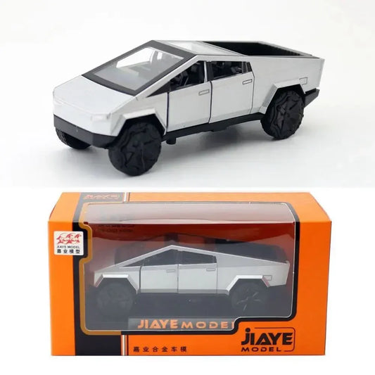 🚀 Tesla Cybertruck 1:32 Die-Cast Model – Futuristic Mini Pickup Truck