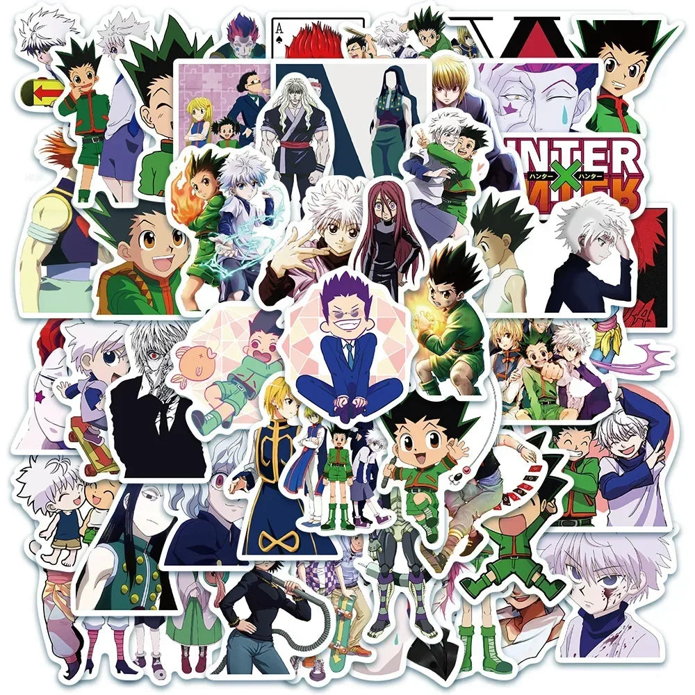 🎉✨ Mega Anime & Gaming Sticker Bundle – 50pcs ✨🎉