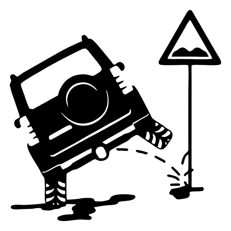🚙 Funny “Jeep Is Peeing” Car Sticker – Creative Auto Decal for Laughs 😂