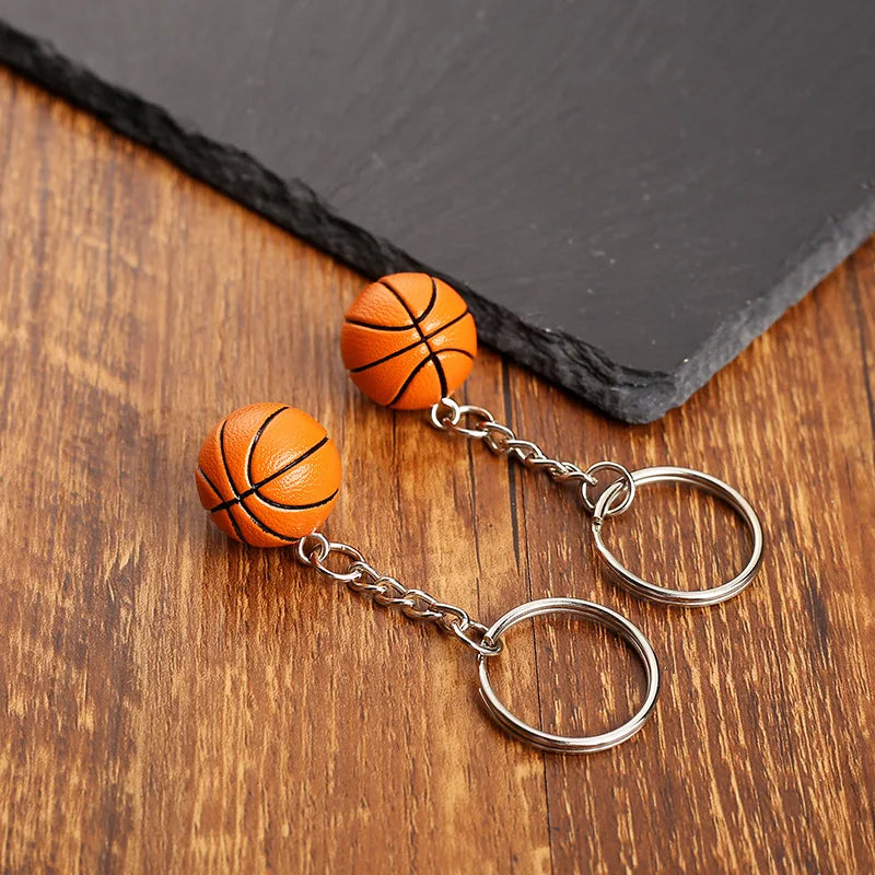 Hoop Dreams Mini Basketball Keychain