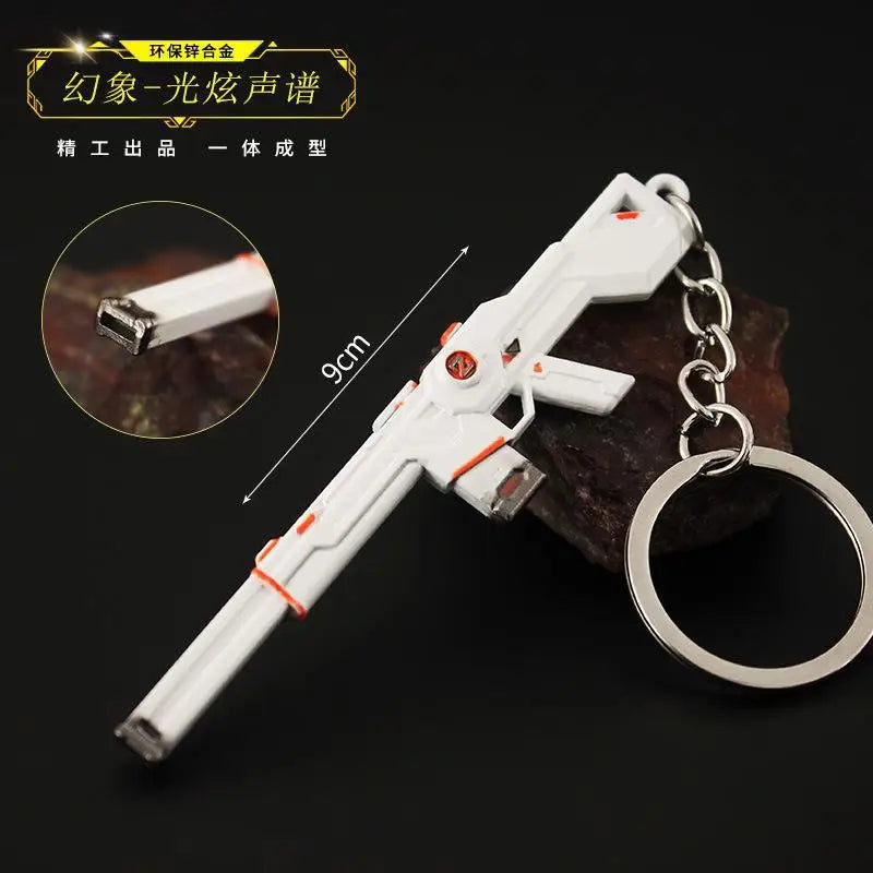🔫 Valorant Gun & Knife Keychain – Mini Alloy Weapon Model for Gamers 🎮