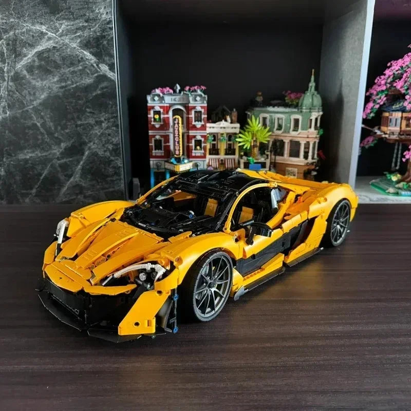 🏁 3893PCS McLaren P1 Supercar Building Kit (42172 Compatible)
